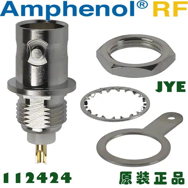 Amphenol RF CONN BNC RCPT STR 70 ohm ִ 112731, 50 ohm 112424  112624